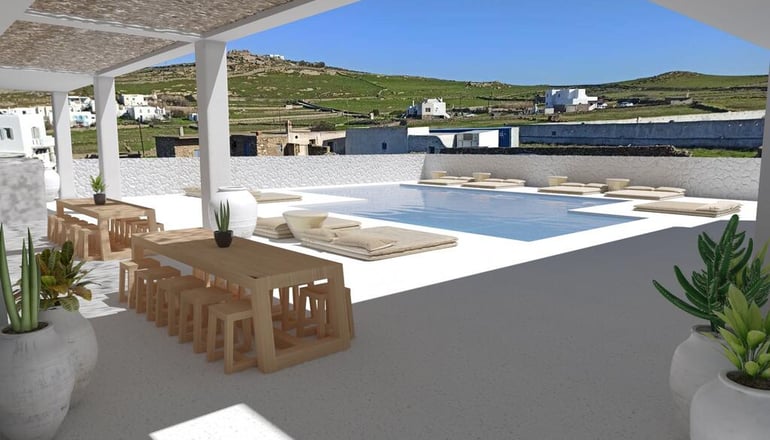 5* Koukoumi Hotel -  Άνω Μερά, Μύκονος